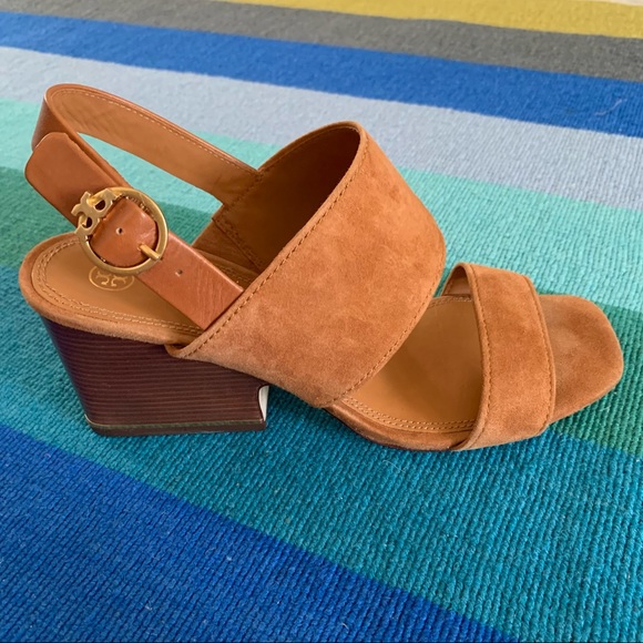 *Sold*. Tory Burch Selby Block Heel Sandal • Size 8.5 - Picture 3 of 11